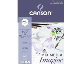 Blok Canson Imagine Mix Media A4 200g 50ark