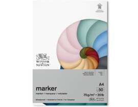 Blok Do Markerów Winsor&Newton A4 75g 50ark.