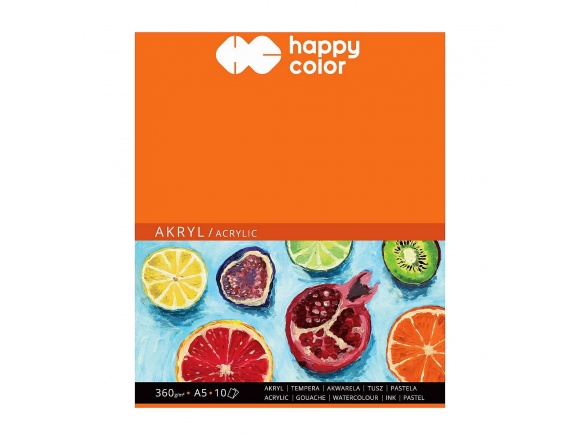 Blok Do Akrylu Happy Color A5 360g 10ark.