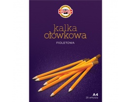 Kalka Ołówkowa A4 25 arkuszy Koh-I-Noor Kalka techniczna do kopiowania rysunków Koh-I-Noor