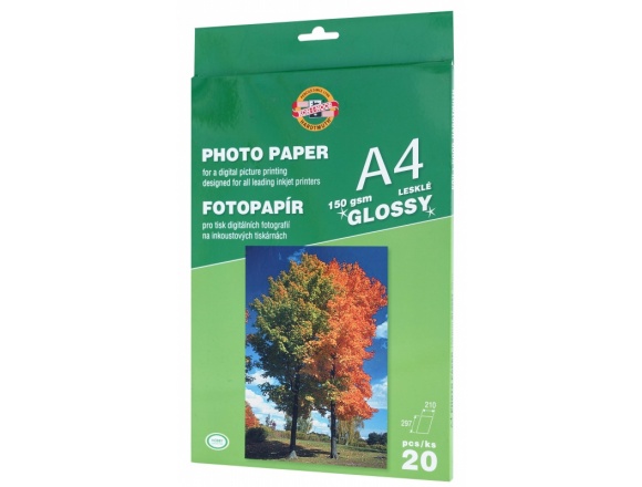 Papier Fotograficzny A4 150gsm Błyszczący