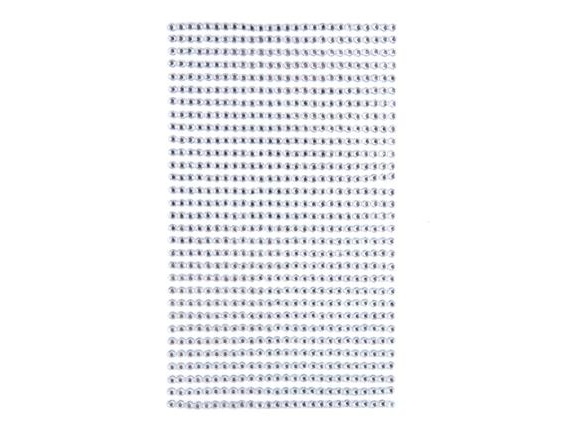 Kryształki Samoprzylepne 3mm 806 Szt. Crystal