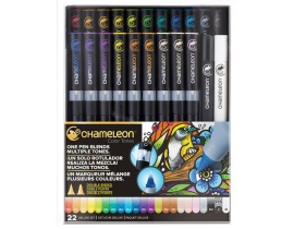 Zestaw Markerów Chameleon 22 Deluxe Tones