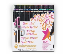 Cienkopisy Fineliner Komplet 48 Sztuk Brilliant Colors