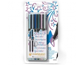 Cienkopisy Fineliner Komplet 6 Sztuk Cool