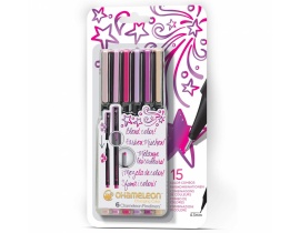 Cienkopisy Fineliner Komplet 6 Sztuk Floral