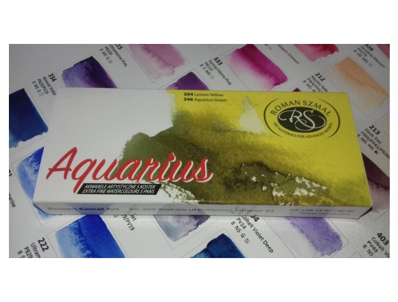 Farby Akwarelowe Aquarius Roman Szmal Starter 5x