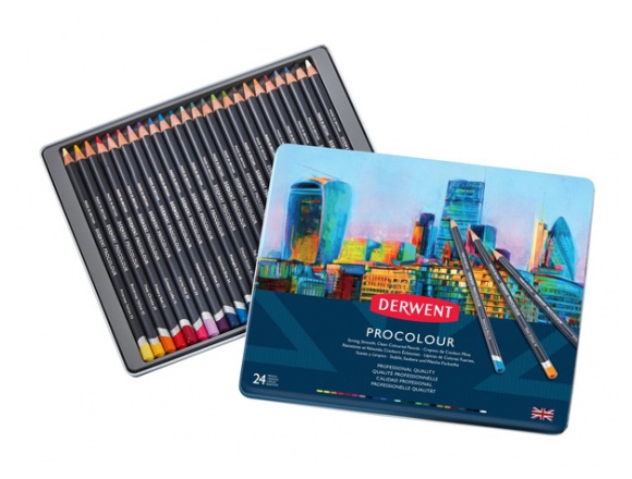 Kredki Derwent Procolour 24 szt