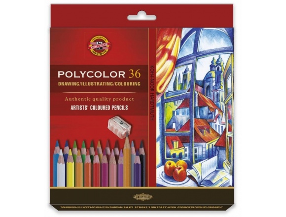 Kredki Polycolor Koh-I-Noor 36 Kol