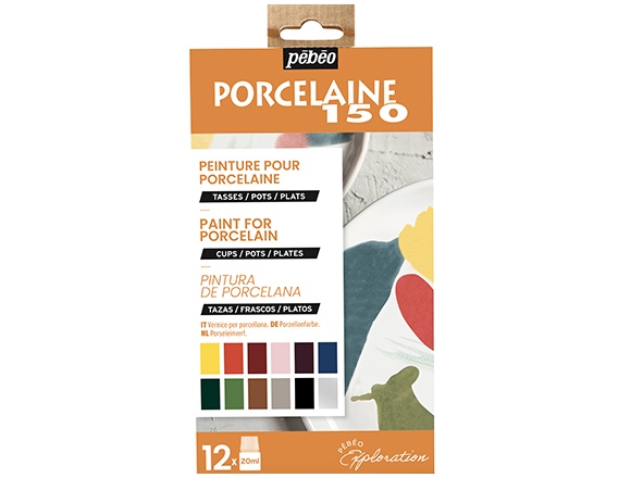 Farby Do Porcelany Pebeo Glossy 12 kol