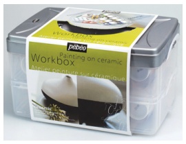 Zestaw Pebeo Do Ceramiki Ceramic Workbox 10x45ml