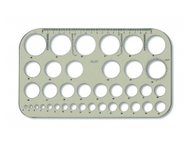 Szablon Kołowy Do Rysowania 1 do 40 mm