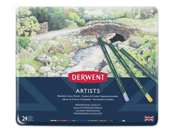 Kredki Derwent Artist 24 Kol 