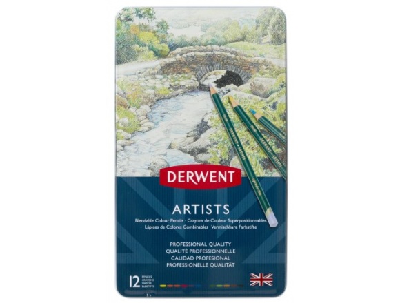 Kredki Derwent Artist 12 Kol 