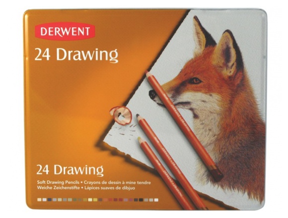 Kredki Ołówkowe Artystyczne Drawing 24 Kol