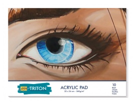Kreul Blok Do Akrylu Triton 10ark. 360g 24 X 32 cm 17995