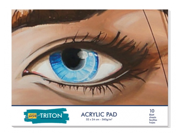 Kreul Blok Do Akrylu Triton 10ark. 360g 24 X 32 cm 17995