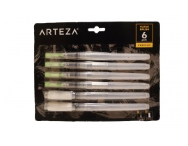 Pędzle Wodne Arteza Waterbrush Brushpen Mix 6x
