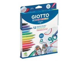Markery Do Tkanin Giotto 12 Kol