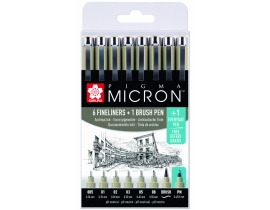 Zestaw Pigma Micron Mix Fineliners 8 szt 