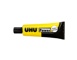 Klej UHU Power Transparent 45 ml Profesjonalny