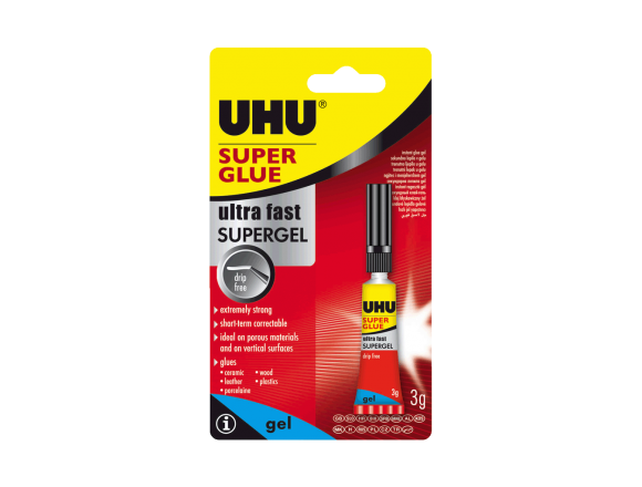 Klej UHU Super Glue Ultra Fast GEL