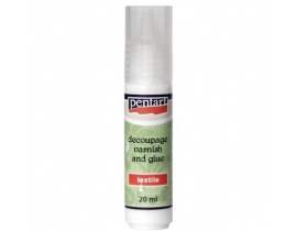 Klej z Werniksem do Tkanin Pentart 20 ml Klej do Tekstyliów
