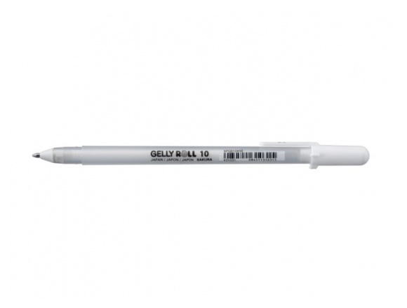 Żelopis Biały Żelowy Gelly Roll Sakura 0,4 mm