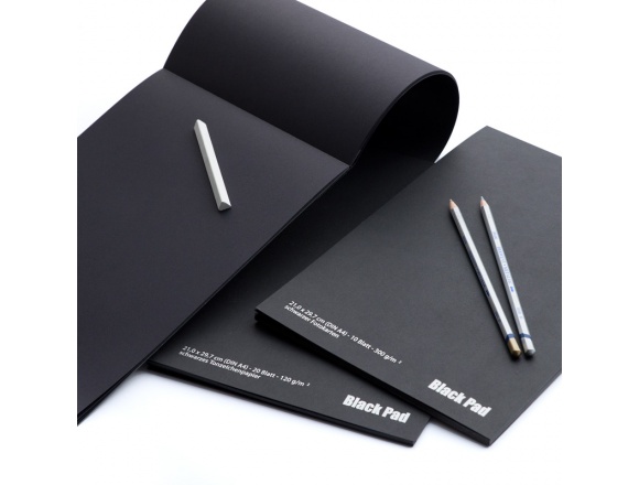 Szkicownik Sketch Pad Black A4 120G 20 ARK