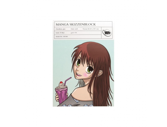 Szkicownik Do Mangi A4 170 g 35 ark.