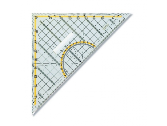 Ekierka 45° Koh-I-Noor 0703044 17,7 cm z Uchwytem Kątownik Geometryczny