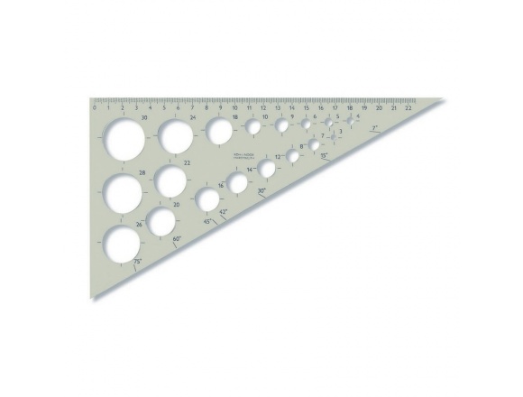 Ekierka 60° 22 cm Koh-I-Noor 745920 Z18 Kątownik Geometryczny