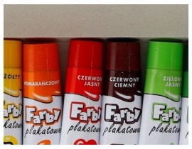 Farby Plakatowe Spółdzielnia W Tubkach 30ml x 12kol.