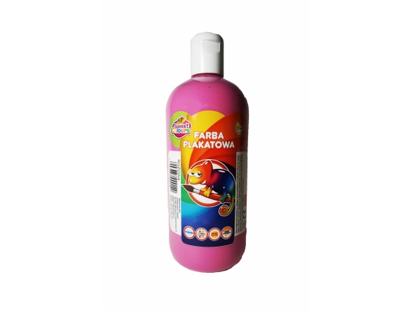 Tempera / Plakatówka Różowy 500ml