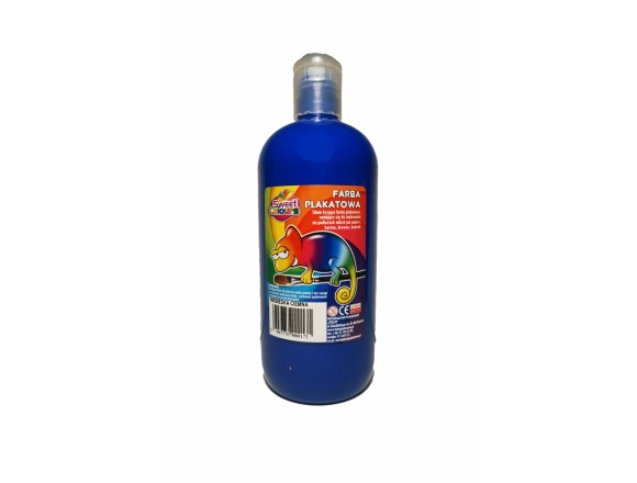 Tempera / Plakatówka Ciemny Niebieski 500ml