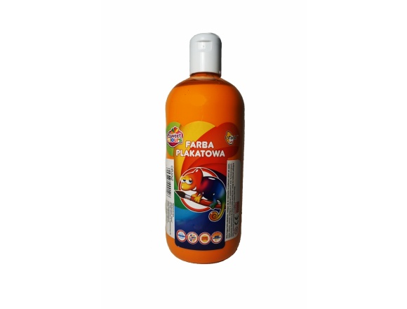 Tempera / Plakatówka Pomarańczowy 500ml