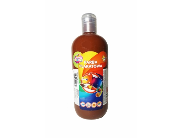 Tempera / Plakatówka Brązowy 500ml