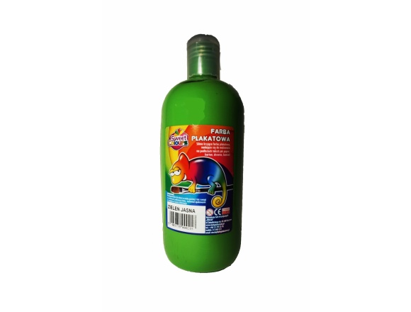 Tempera / Plakatówka Jasny Zielony 500ml