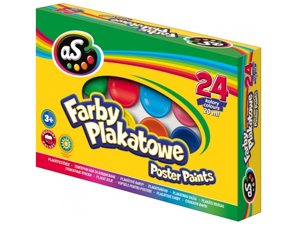 Farby Plakatowe As Astra 24x20ml