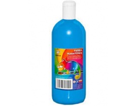 Farba Plakatowa Plakatówka Tempera 0,5L Fluo Niebieska