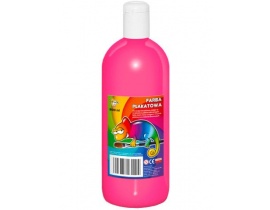 Farba Plakatowa Plakatówka Tempera 0,5L Fluo Różowa