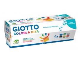 Farby Do Malowania Palcami Giotto 6x100 ml