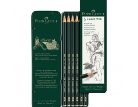 Zestaw Ołówków Ołówki Faber Castell 9000 6 Szt.