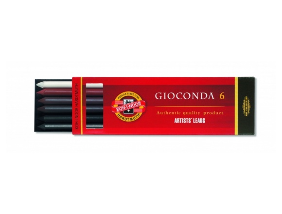 Zestaw Wkładów Gioconda Koh-I-Noor 6szt. 5,6mm Mix